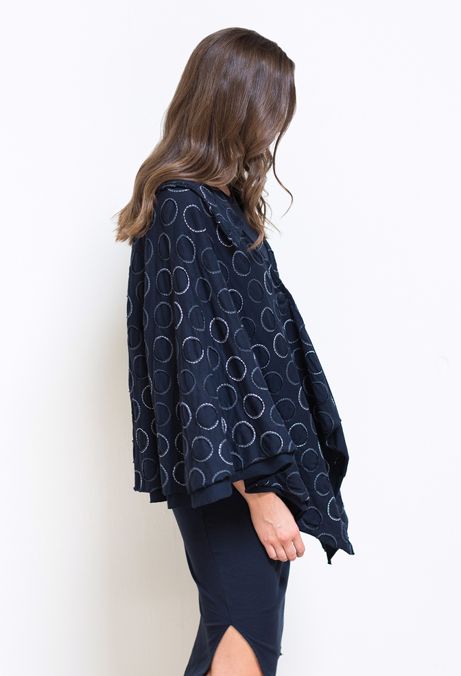 The school of making polka dot walking cape diy sewing kit 4