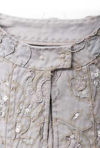 Alabama chanin embellished cape 3