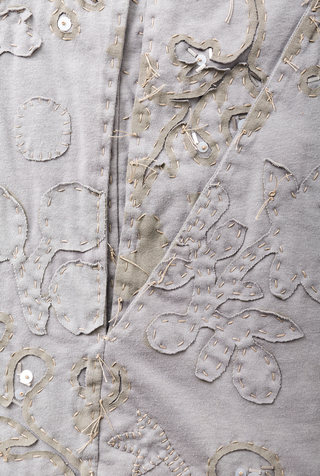 Alabama chanin embellished cape 5