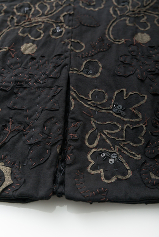 Alabama chanin organic cotton floral skirt 4