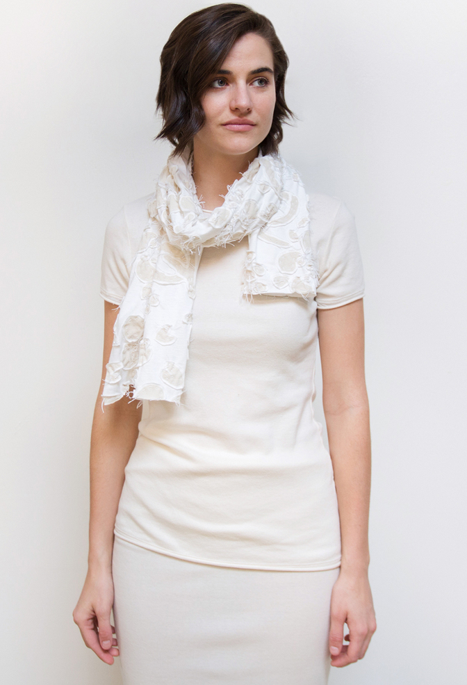 The school of making daisy slim scarf diy sewing kit 4